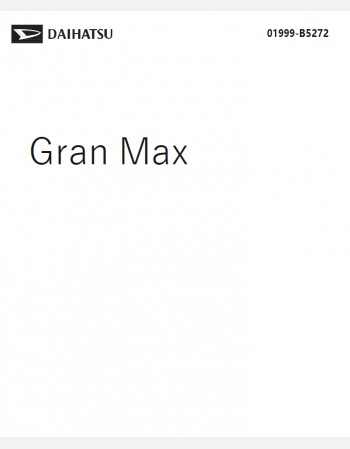 daihatsu gran max 2025 owners manual